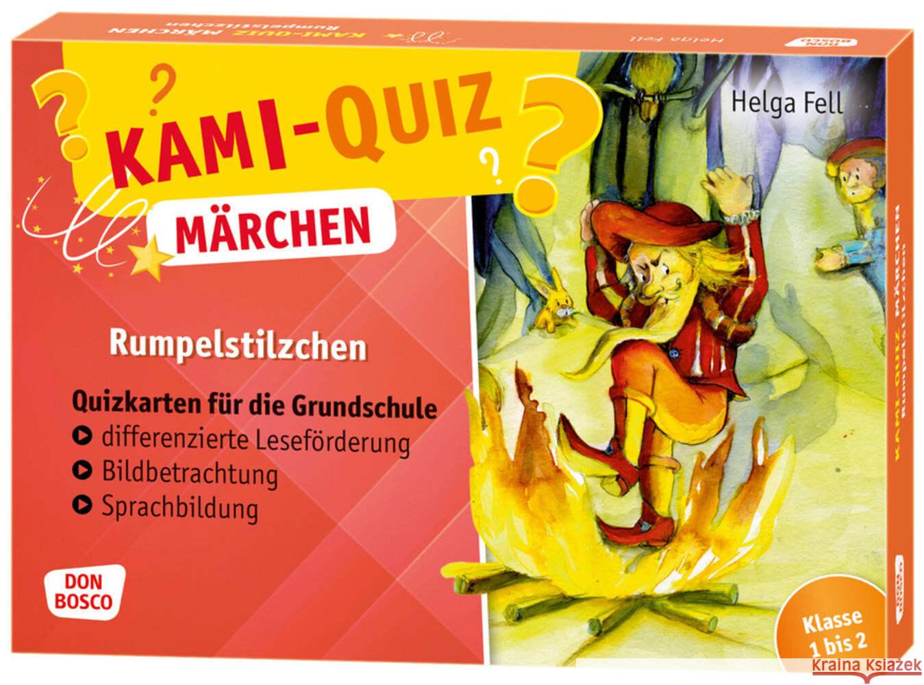Kami-Quiz Märchen: Rumpelstilzchen Fell, Helga 4260179517419 Don Bosco Medien