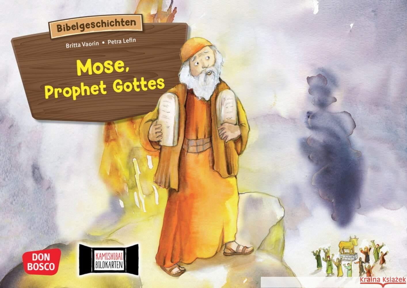 Mose, Prophet Gottes. Kamishibai Bildkartenset Vaorin, Britta 4260179517761
