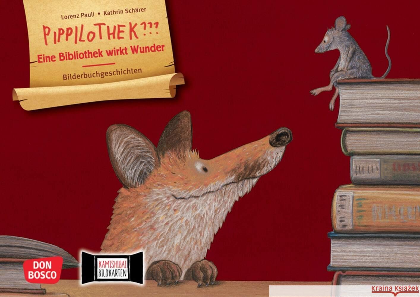 Pippilothek??? Eine Bibliothek wirkt Wunder. Kamishibai Bildkartenset Pauli, Lorenz 4260179517976 Don Bosco Medien