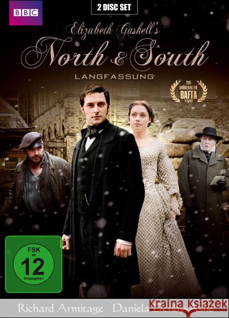 North And South (Langfassung), 2 DVDs : Großbritannien Gaskell, Elizabeth 4260181983585 KSM