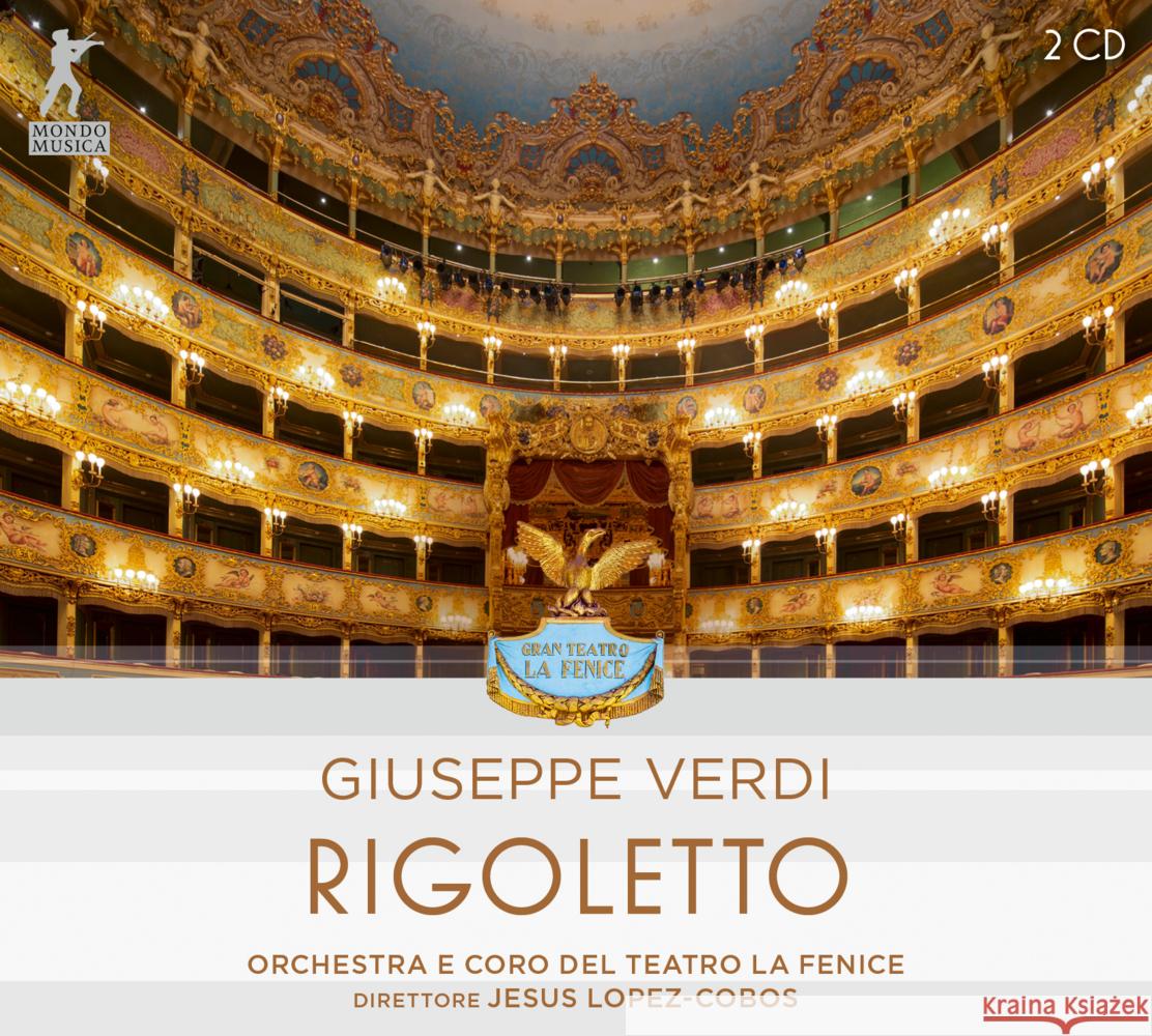 Rigoletto, 2 Audio-CD Verdi, Giuseppe 4260193298189