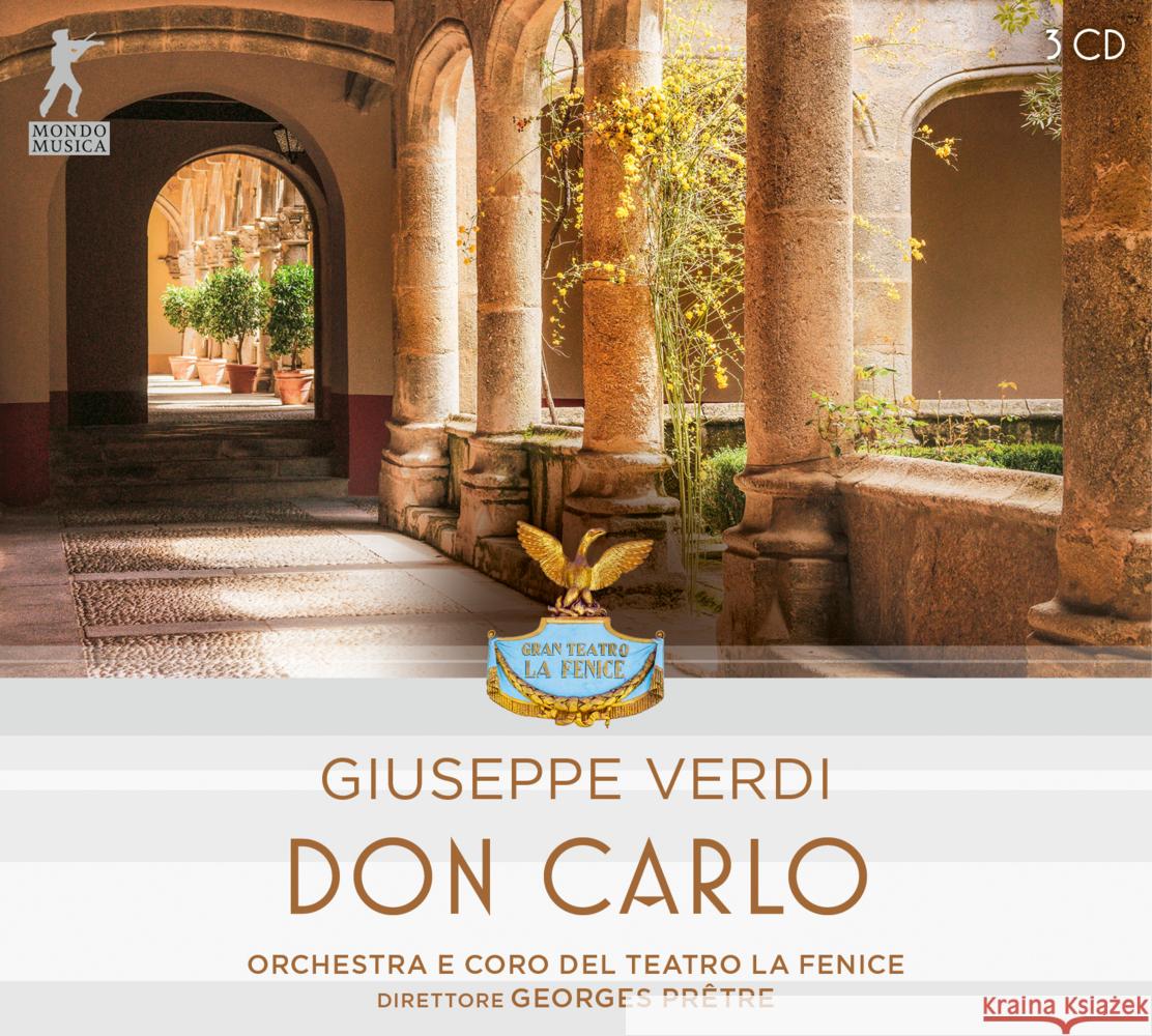 Don Carlo, 3 Audio-CD Verdi, Giuseppe 4260193298196