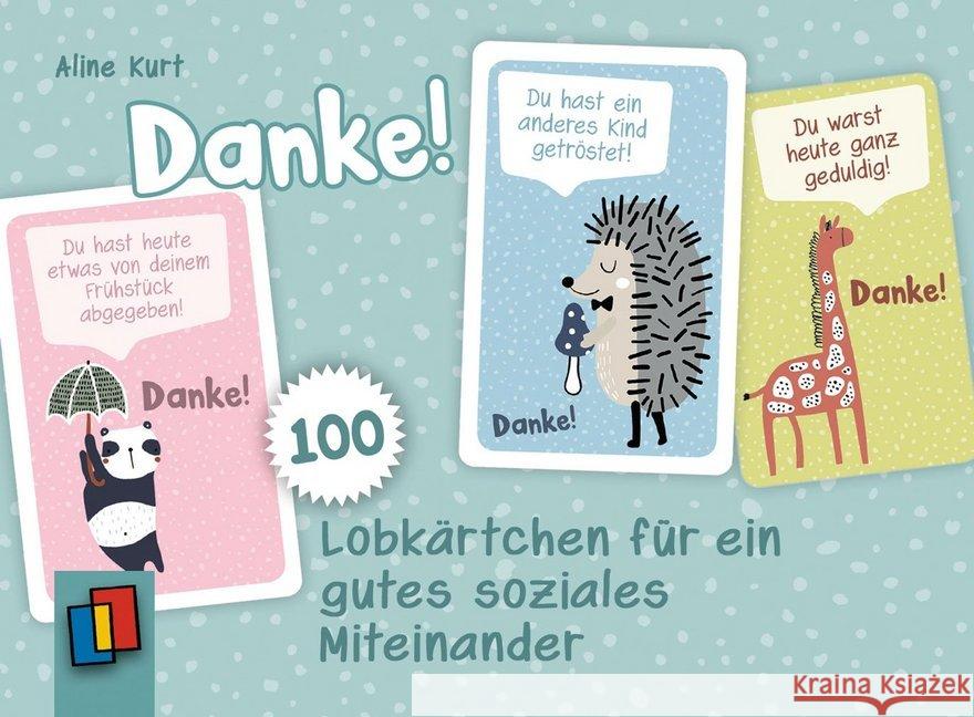 DANKE! 100 Lobkärtchen für ein gutes soziales Miteinander Kurt, Aline 4260217051387