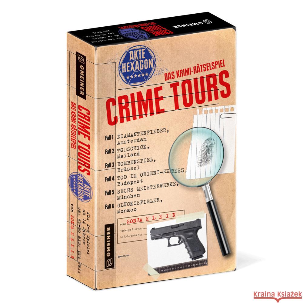 Crime Tours - Akte Hexagon Klein, Sonja 4260220581796 Gmeiner-Verlag