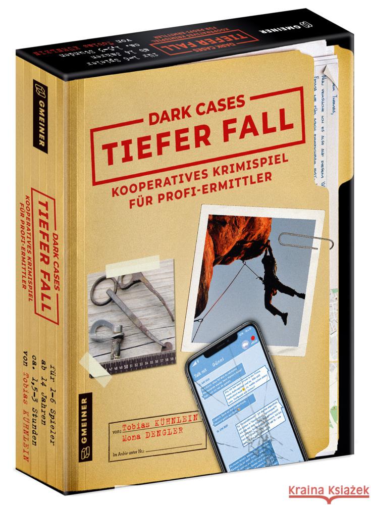 Dark Cases - Tiefer Fall Kühnlein, Tobias, Dengler, Mona 4260220581802 Gmeiner-Verlag