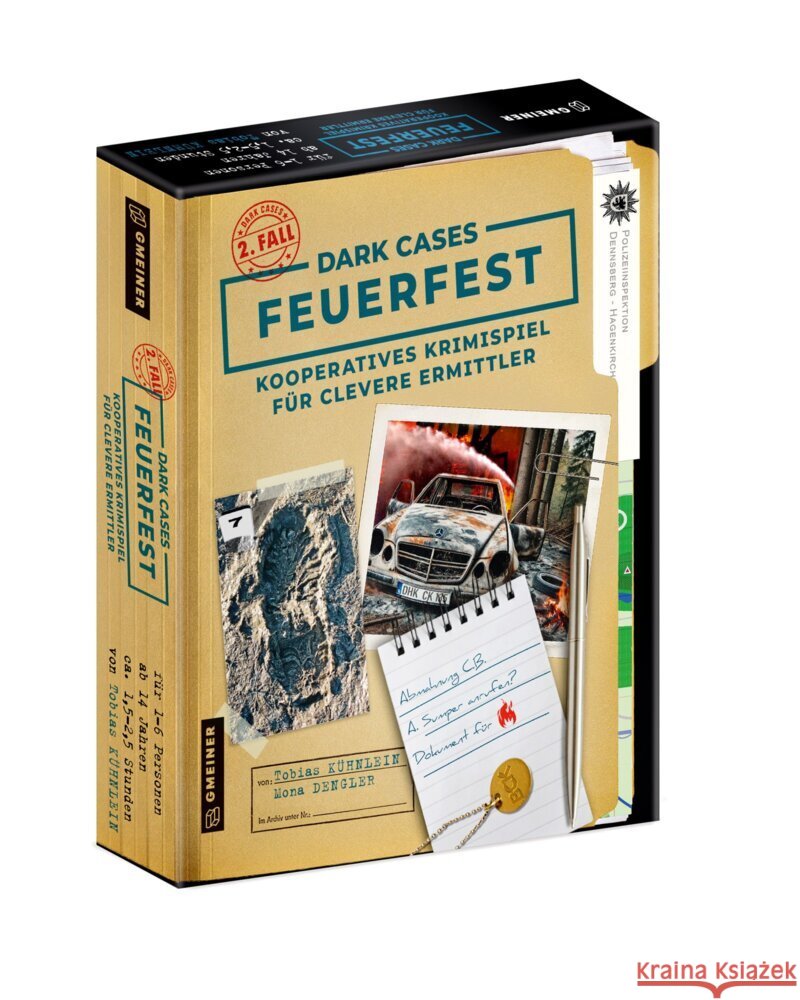Dark Cases - Feuerfest Kühnlein, Tobias, Dengler, Mona 4260220581871 Gmeiner-Verlag