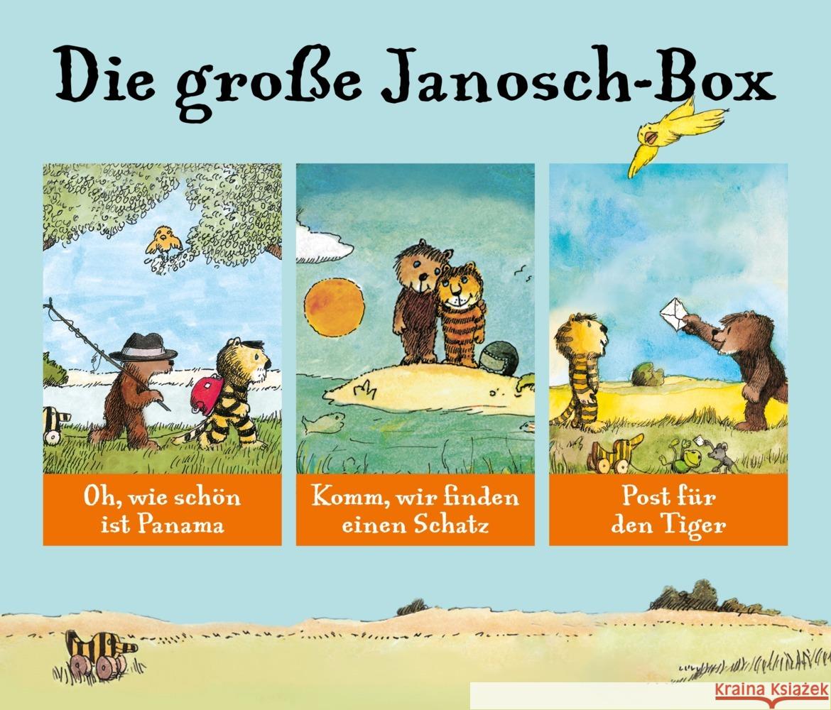 Die große Janosch-Box, 3 Audio-CD Janosch 4260229664902