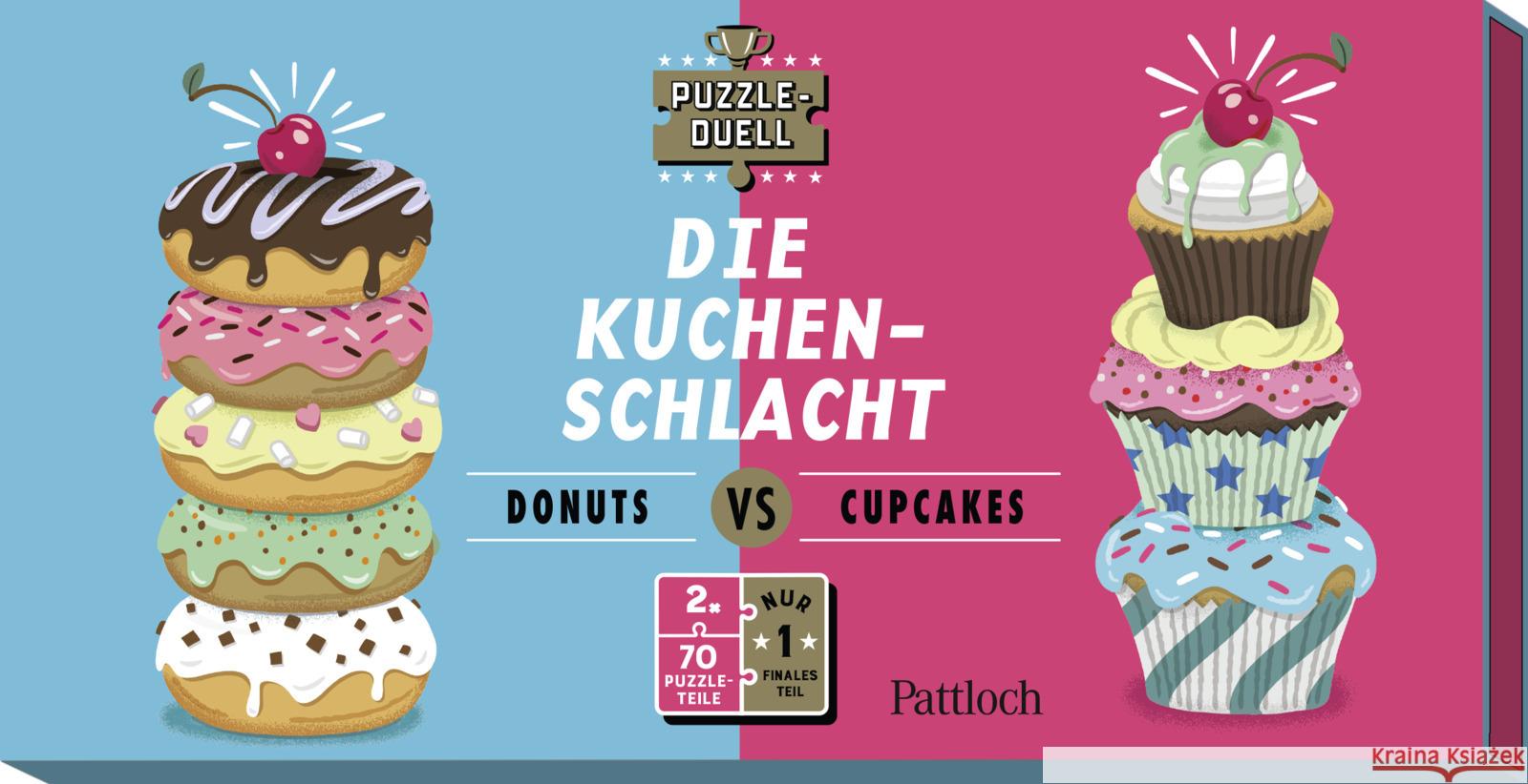 Puzzle-Duell - Die Kuchen-Schlacht Ridley's Games 4260308345616