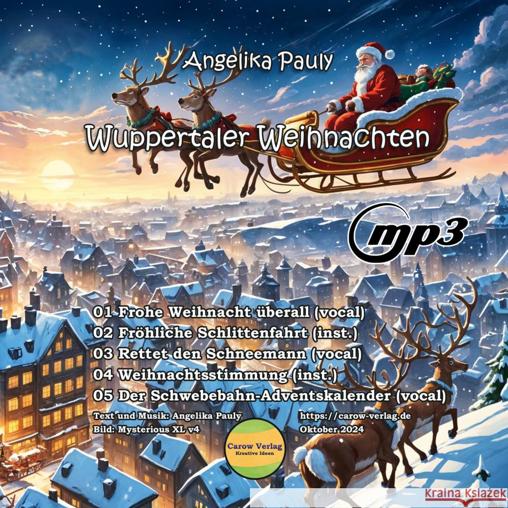 CD-Single Wuppertaler Weihnachten Pauly, Angelika 4260337591329