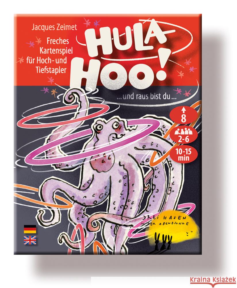 Hula-Hoo! (Spiel) Zeimet, Jacques 4260410770351 Drei Hasen in der Abendsonne