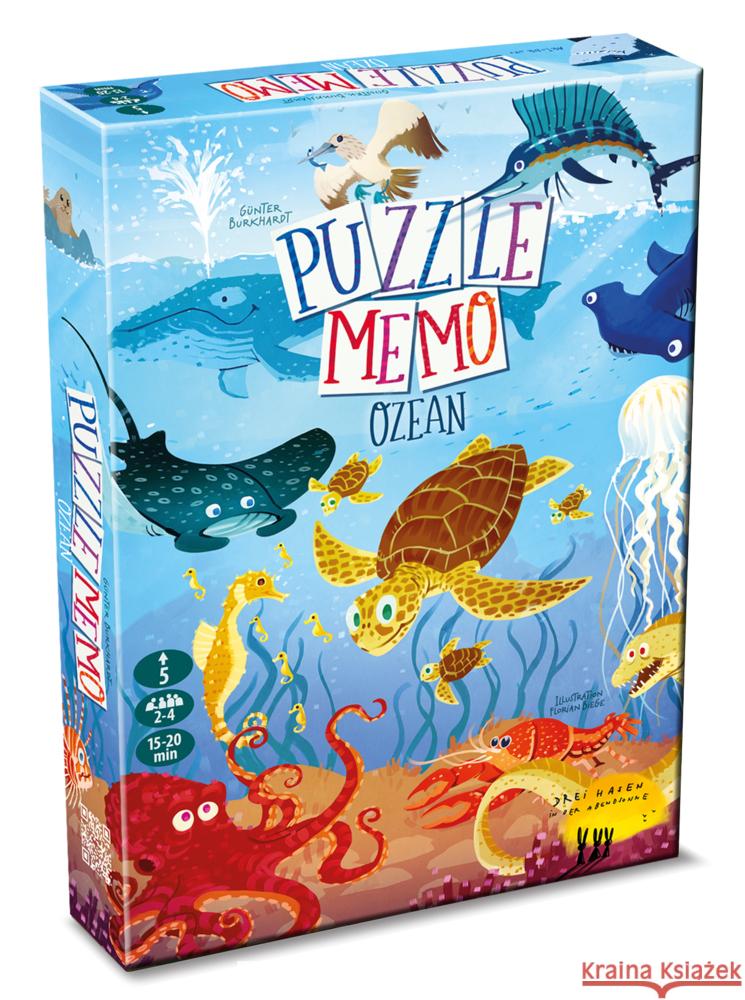 Puzzle-Memo OZEAN Burkhardt, Günter 4260410770375