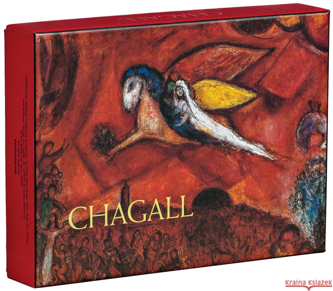 Marc Chagall Grußkarten Box Marc, Chagall 4260416451353 teNeues Verlag