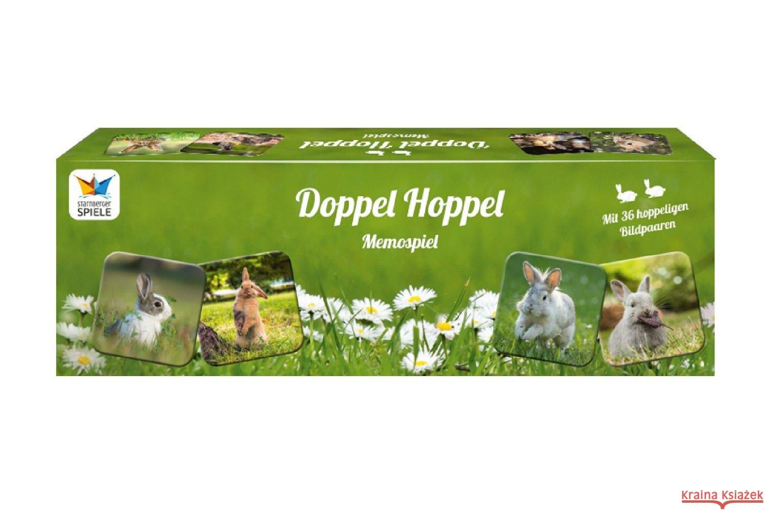 Doppel Hoppel Memospiel Philippeit, Tanja 4260472860519 Starnberger Spiele