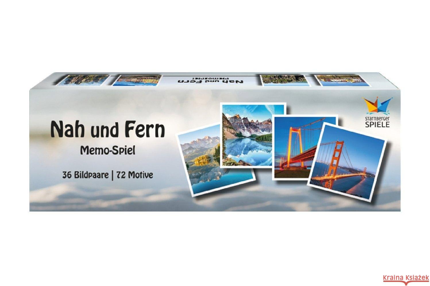 Nah und Fern Memospiel Philippeit, Tanja 4260472860564 Starnberger Spiele