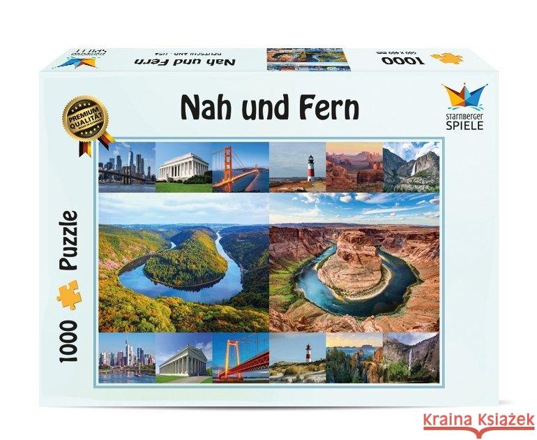 Nah und Fern - Puzzle Philippeit, Tanja 4260472860571 Starnberger Spiele