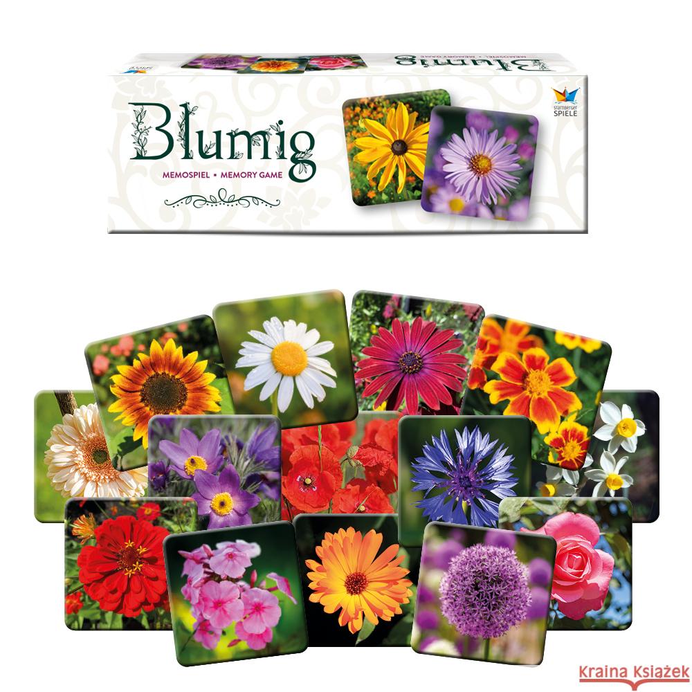 Blumig - Memospiel Philippeit, Tanja 4260472860694