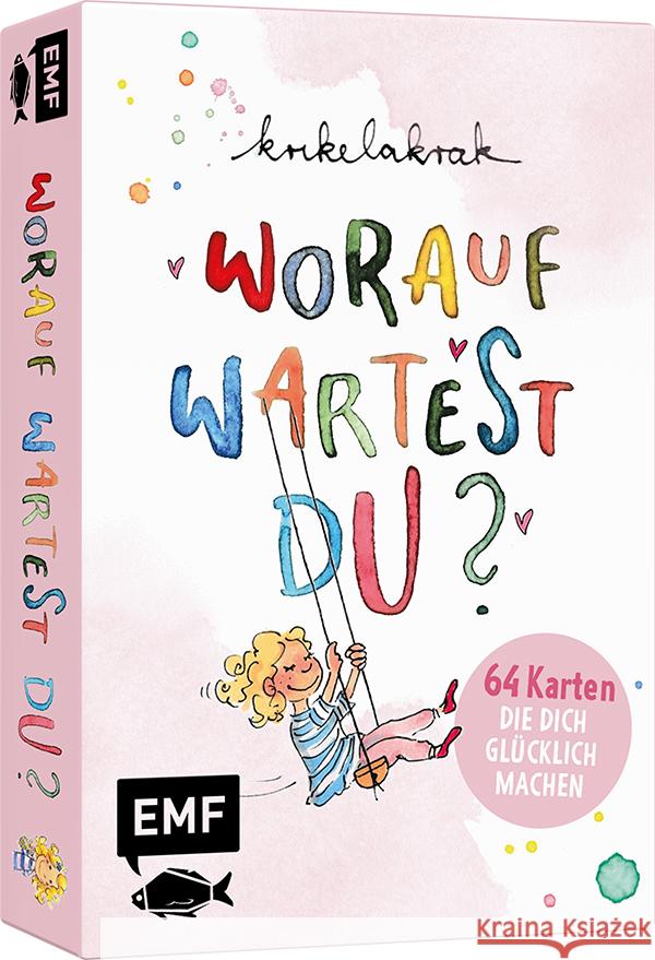 Kartenbox: Worauf wartest du? - 64 Karten, die dich glücklich machen Pollmeier, Nicki 4260478342293