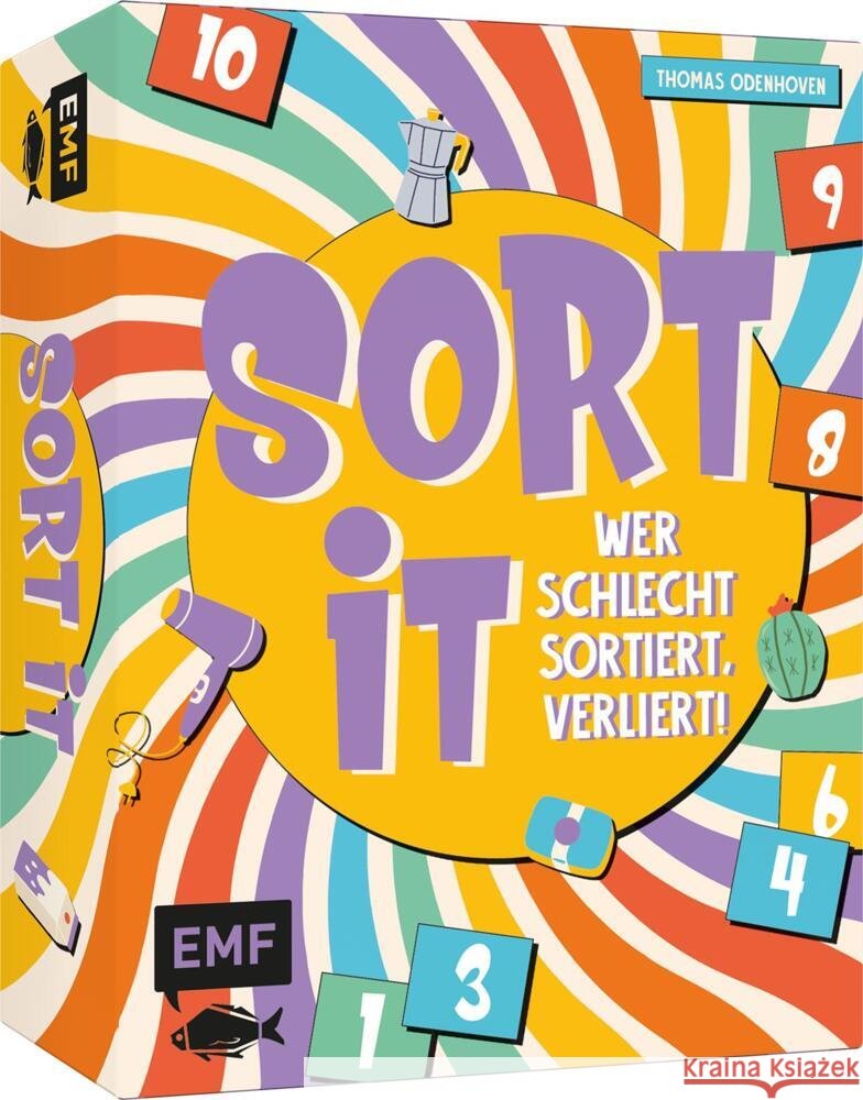 Kartenspiel: Sort it - Wer schlecht sortiert, verliert! Odenhoven, Thomas 4260478343764