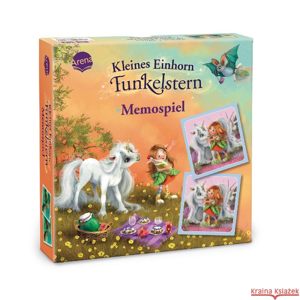 Kleines Einhorn Funkelstern. Memospiel Berg, Mila 4260495777917