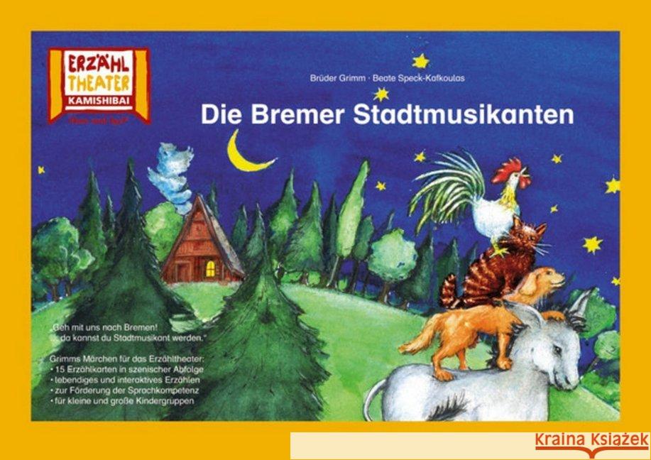 Kamishibai: Die Bremer Stadtmusikanten : 15 Bildkarten für das Erzähltheater Grimm, Jacob, Grimm, Wilhelm 4260505830236 Hase und Igel