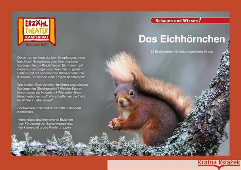 Kamishibai: Das Eichhörnchen : 10 Fotobildkarten für das Erzähltheater Janssen, Insa 4260505830458 Hase und Igel