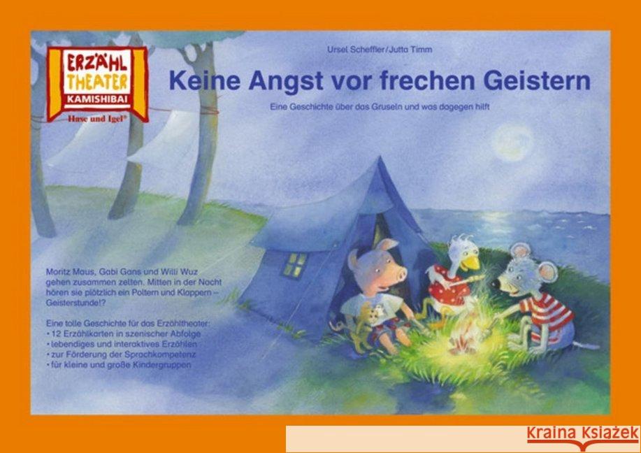 Kamishibai: Keine Angst vor frechen Geistern : Eine Geschichte über das Gruseln und was dagegen hilft. 12 Bildkarten für das Erzähltheater Scheffler, Ursel 4260505830885 Hase und Igel