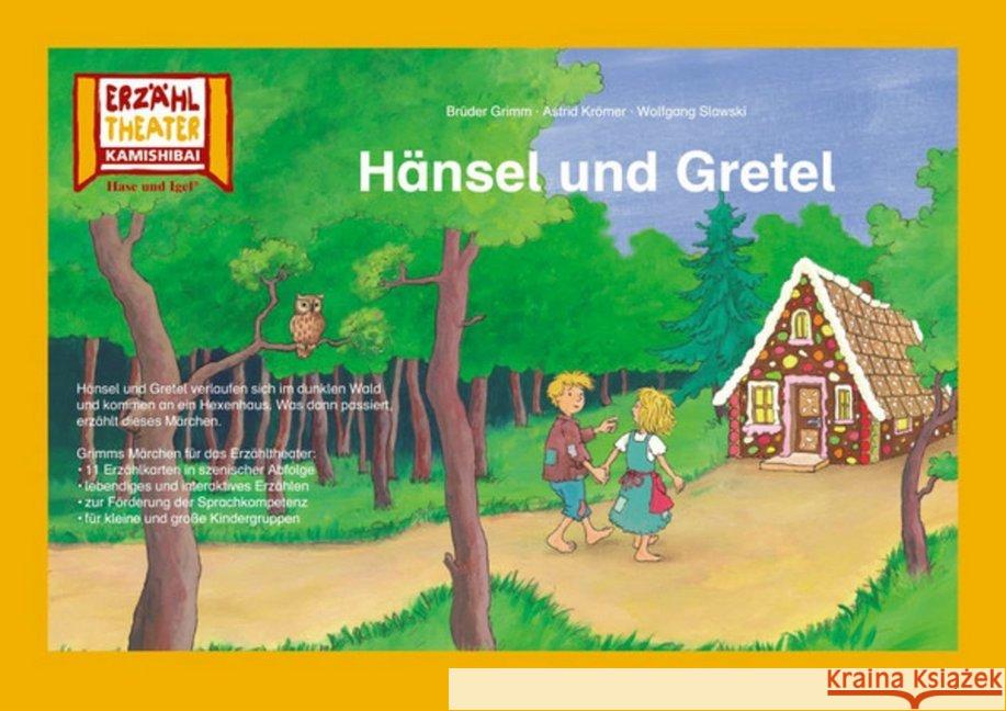 Kamishibai: Hänsel und Gretel : 11 Bildkarten für das Erzähltheater Grimm, Jacob 4260505831004
