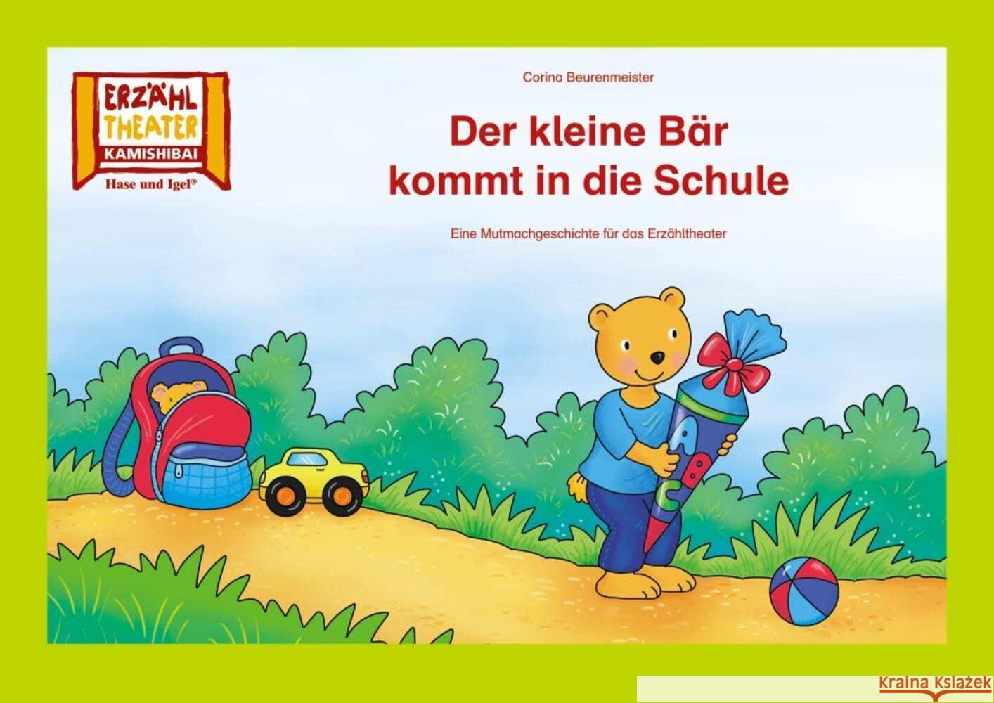 Kamishibai: Der kleine Bär kommt in die Schule Beurenmeister, Corina 4260505831813 Hase und Igel