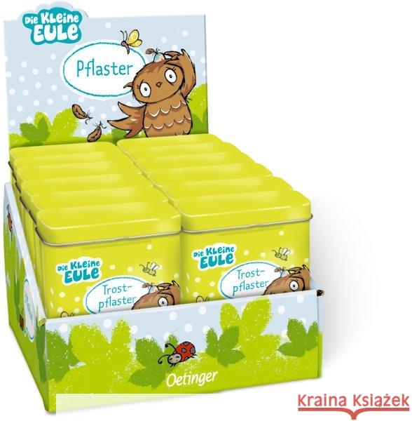 Die kleine Eule: Trostpflaster. Pflasterbox, 12 Boxen Weber, Susanne 4260512180904 Oetinger