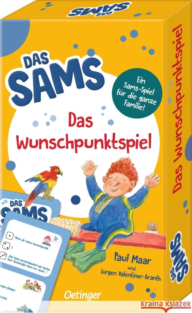 Das Sams. Das Wunschpunktspiel Maar, Paul, Valentiner-Branth, Jürgen 4260512186036 Oetinger