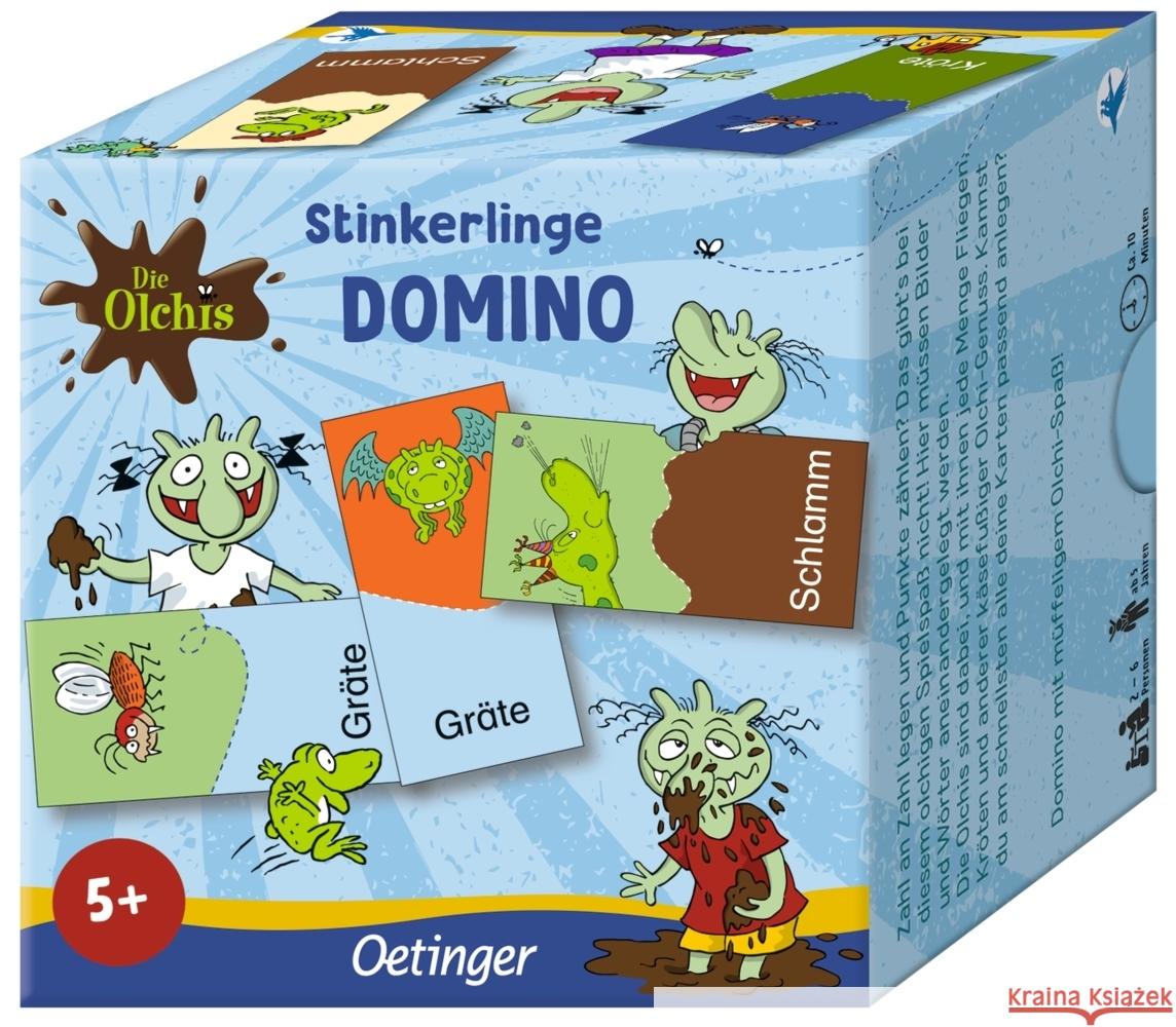 Die Olchis. Krötiges Stinkerlinge Domino Dietl, Erhard 4260512186159 Oetinger