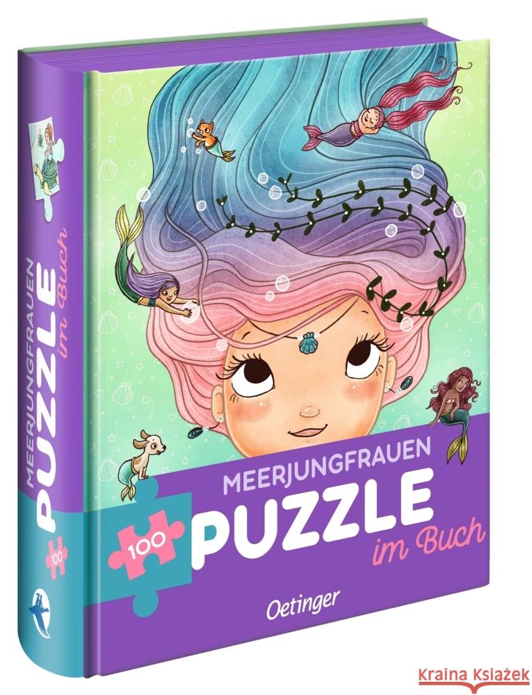 Meerjungfrauen. Puzzle im Buch van der Bogen, Ruby 4260512186951 Oetinger