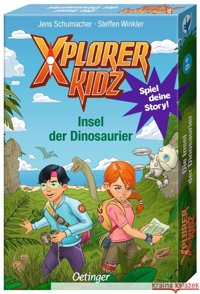 Xplorer Kidz. Insel der Dinosaurier Schumacher, Jens 4260512187071