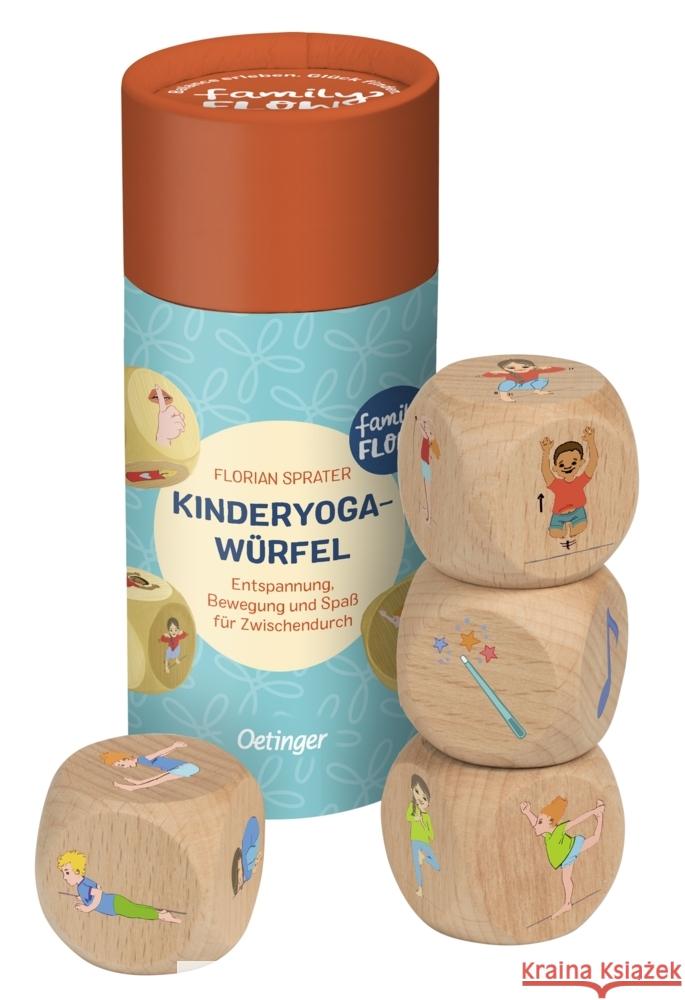 FamilyFlow. Kinderyoga-Würfel Sprater, Florian 4260512188146 Oetinger