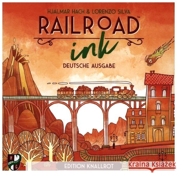 Railroad Ink: Edition Knallrot Silva, Lorenzo, Hach, Hjalmar 4260664070047
