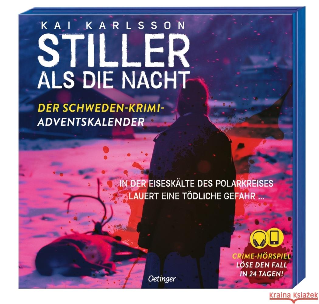 Stiller als die Nacht. Der Schweden-Krimi-Adventskalender Karlsson, Kai 4260694141199