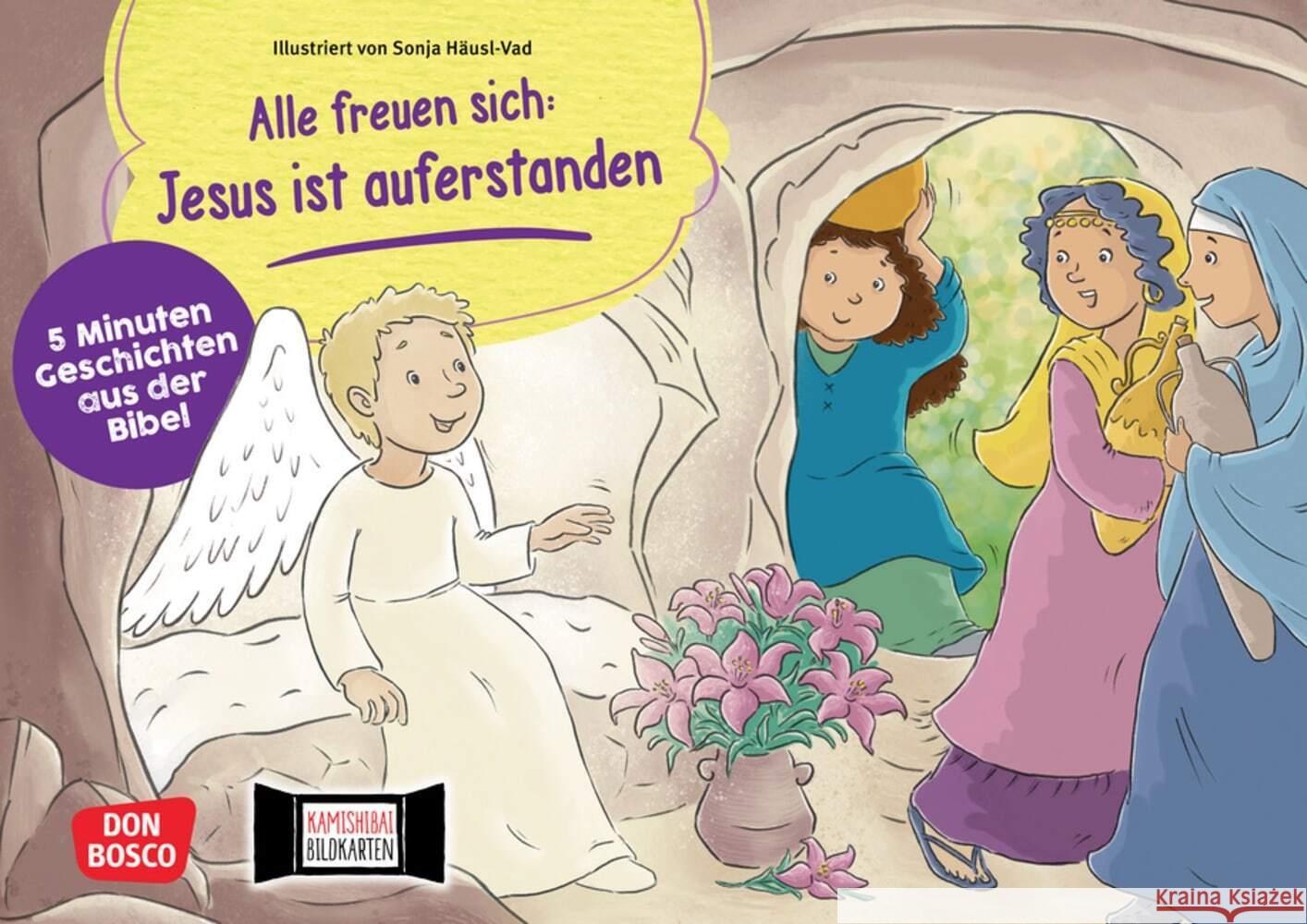 Alle freuen sich: Jesus ist auferstanden. Kamishibai Bildkartenset Hebert, Esther, Rensmann, Gesa 4260694920190