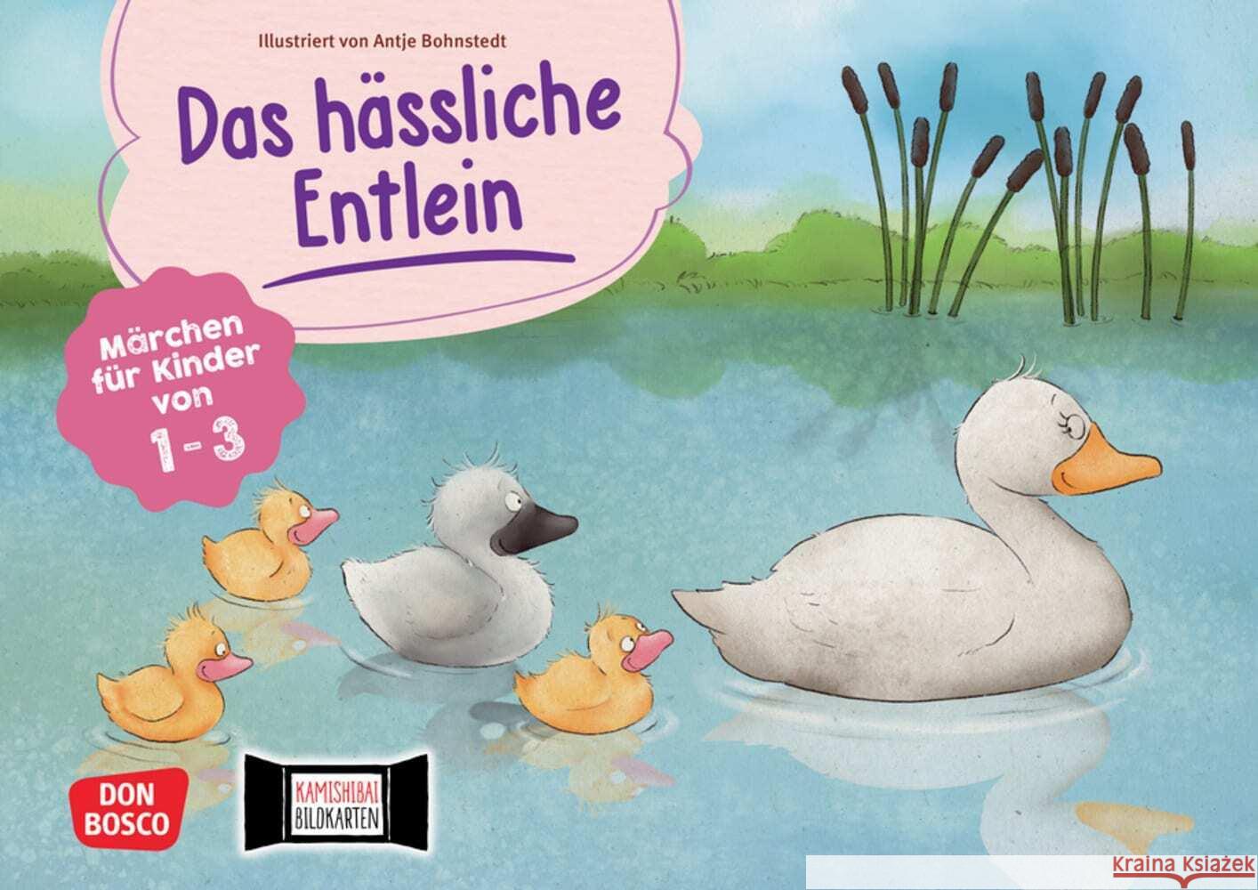 Das hässliche Entlein. Kamishibai Bildkartenset Andersen, Hans Christian 4260694920268 Don Bosco Medien