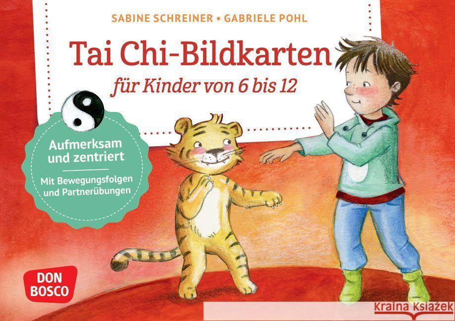 Tai Chi-Bildkarten für Kinder von 6 bis 12 Schreiner, Sabine 4260694920732