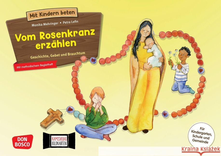 Vom Rosenkranz erzählen. Kamishibai Bildkartenset Mehringer, Monika 4260694921074 Don Bosco Medien