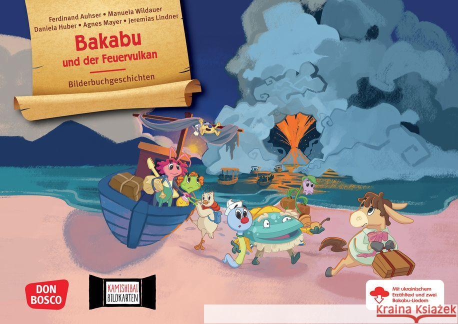 Bakabu und der Feuervulkan.
Kamishibai Bildkartenset, m. 1 Beilage Auhser, Ferdinand 4260694921296