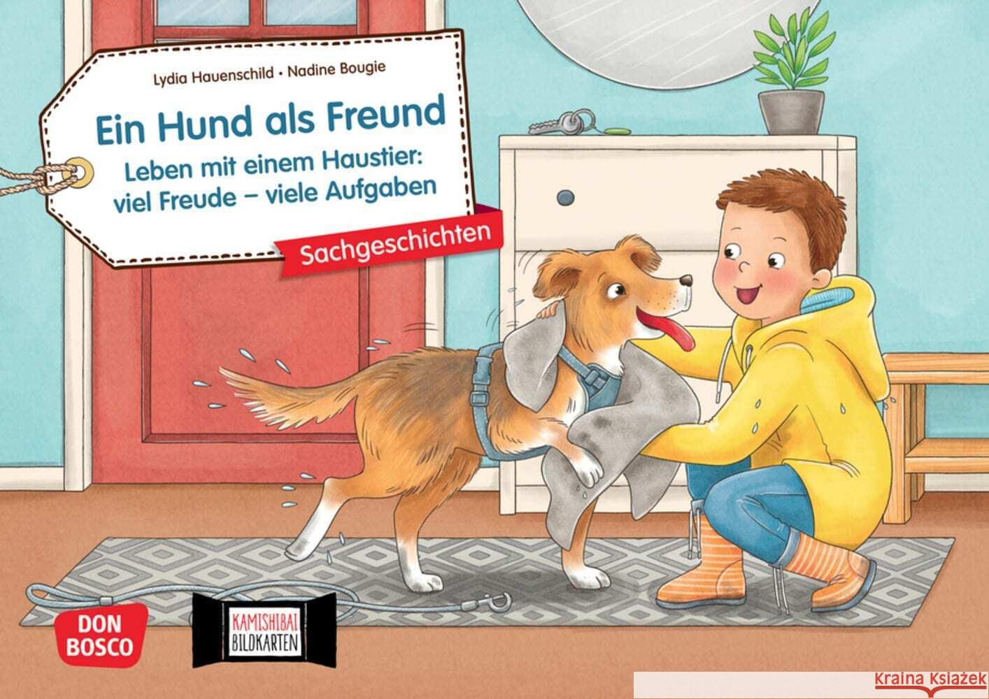 Ein Hund als Freund. Leben mit einem Haustier: viel Freude - viele Aufgaben. Kamishibai Bildkartenset Hauenschild, Lydia 4260694922149 Don Bosco Medien
