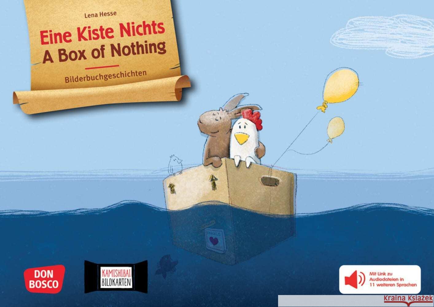 Eine Kiste nichts. A box of nothing. Kamishibai Bildkartenset, m. 1 Beilage Hesse, Lena 4260694922200