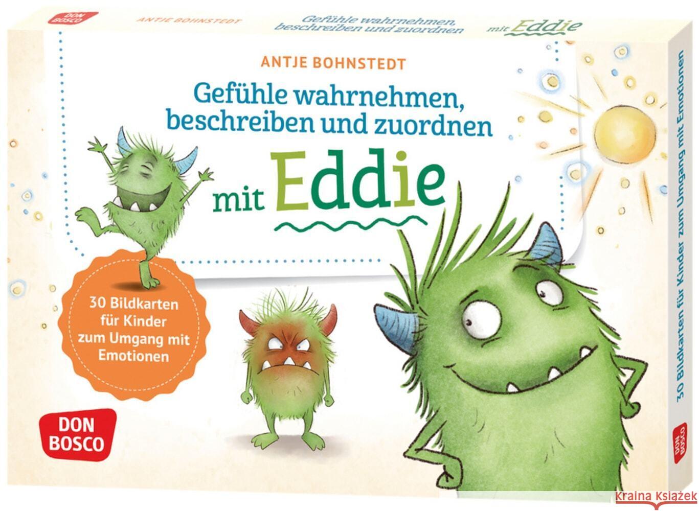Gefühle wahrnehmen, beschreiben und zuordnen mit Eddie Bohnstedt, Antje 4260694922279