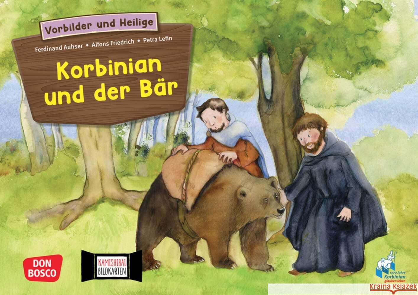 Korbinian und der Bär. Kamishibai Bildkartenset, m. 1 Beilage Auhser, Ferdinand, Friedrich SDB, Alfons 4260694922538 Don Bosco Medien