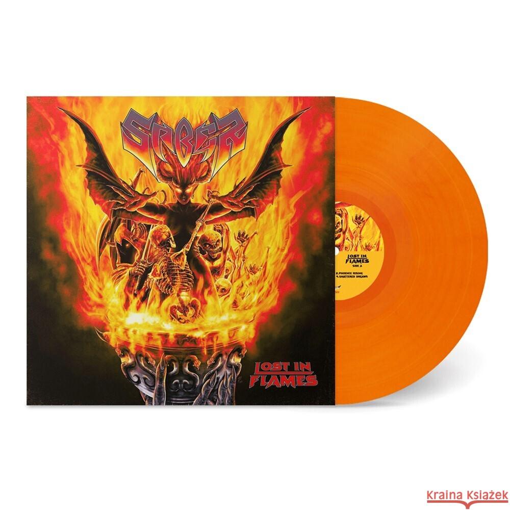 Lost In Flames, 1 Schallplatte (Orange Vinyl) Saber 4262464734075