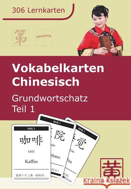 Vokabelkarten Chinesisch, Grundwortschatz. Tl.1 Huang, Hefei Ziethen, Dieter  4280000116024 Hefei Huang