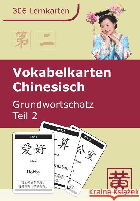 Vokabelkarten Chinesisch, Grundwortschatz. Tl.2 Huang, Hefei Ziethen, Dieter  4280000116031 Hefei Huang