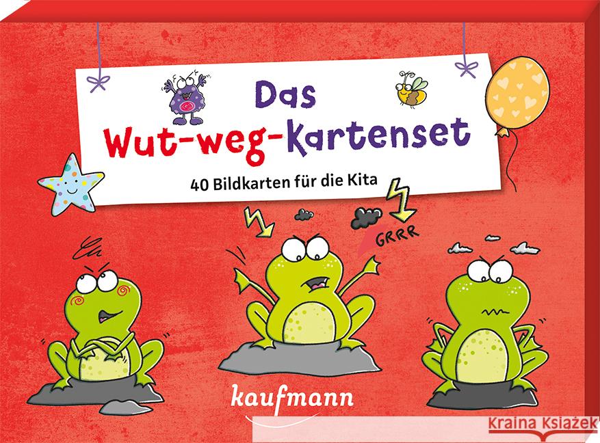 Das Wut-weg-Kartenset Erkert, Andrea 4280000572158 Kaufmann