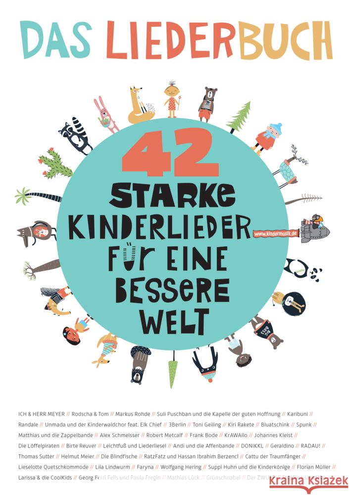 42 starke Kinderlieder für eine bessere Welt Kindermusik, Netzwerk 9783957225610 Verlag Stephen Janetzko - książka